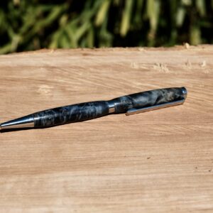 Dreh-Kugelschreiber mit Blauton