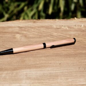 Dreh-Kugelschreiber aus Eibenholz