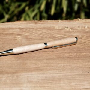 Dreh-Kugelschreiber aus Ahorn