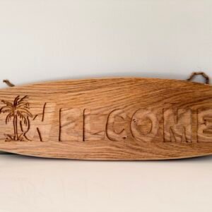 Welcome Schild