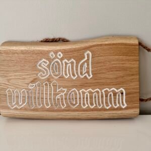 Willkommensschild